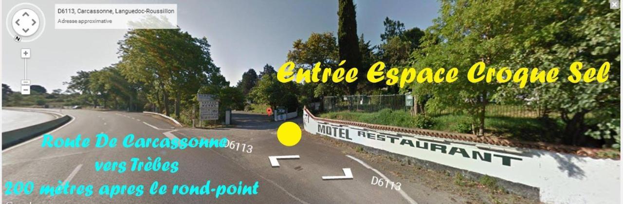Motel La Croque Sel Каркассон Экстерьер фото